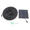 Solar Powered Exhaust Fan 10W Solar Panel High Efficiency Low Noise Solar Ventilation Fan for