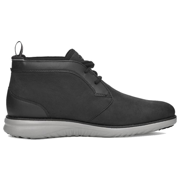 UGG Мужские повседневные кожаные ботинки-чукка Union Черные 1104976-BLK