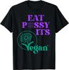 Vegan All Things Proud Vegan Personality Simple Cartoon Custom Printed T-shirt Men High Quality Printed Classic Street Top Men