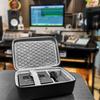 Musiin Audio Interface Carrying Case Compatible Hardshell Travel Bag for Apollo Twin X DUO Gen 2QUAD Gen 2 (Dark Gray)
