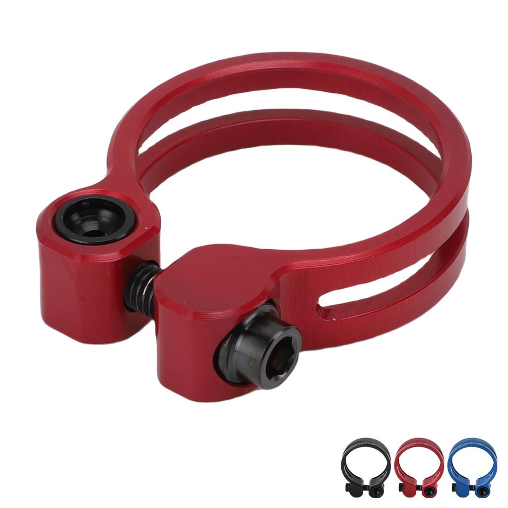 31,8 мм Зажим подседельного штыря велосипеда Алюминиевый сплав Полый Зажим подседельной трубы для горного дорожного велосипеда