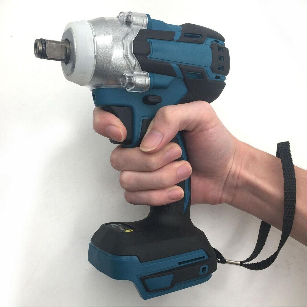 Электрический гаечный ключ Аккумуляторный бесщеточный ударный гаечный ключ 18 В, 520 Нм, 1/2 дюйма, корпус для аккумулятора Makita DTW285Z [без аккумуляторов]