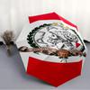 Printed AFC Ajax Printed Folding Umbrella,Outdoor,Leisure,And Travel Umbrella,Durable Umbrella Fabric,Birthday And Holiday Gift
