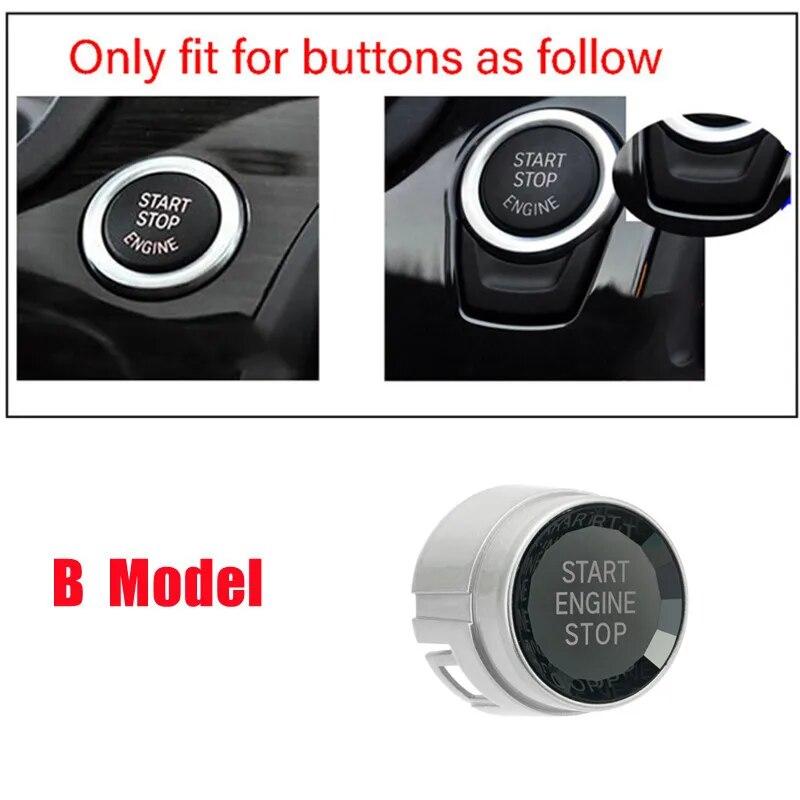 Кнопка переключения пуск-остановка двигателя Crystal подходит для BMW 1 2 3 4 5 6 7 серии F20 F21 F22 F23 F30 F34 F10 F18 F12 F07 F01 F02