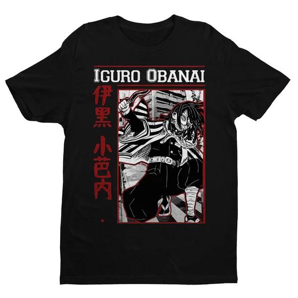 Obanai Demon Slayer Shirt Obanai Iguro TShirt Size S 4XL Gift For Friends