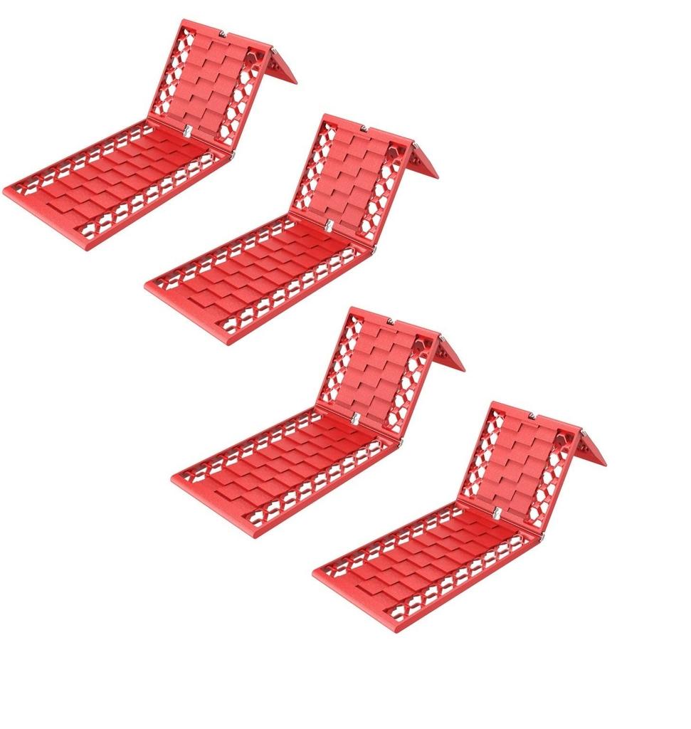 Лучший ответ Автомобильная аварийная снежная аварийная эвакуация Восстановление Автомобиль застрял Сильный снег Набор из 4 ступеней, Помощник, Лестница, Лестница, Складной, Принадлежности, Противоскользящий,