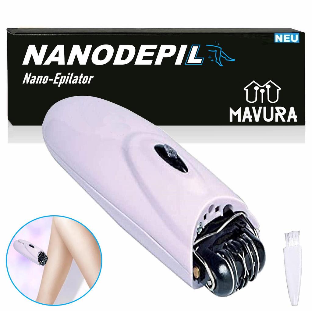 NANODEPIL Nano Epilator Hair Remover Facial Epilator Mini Shaver Epilator