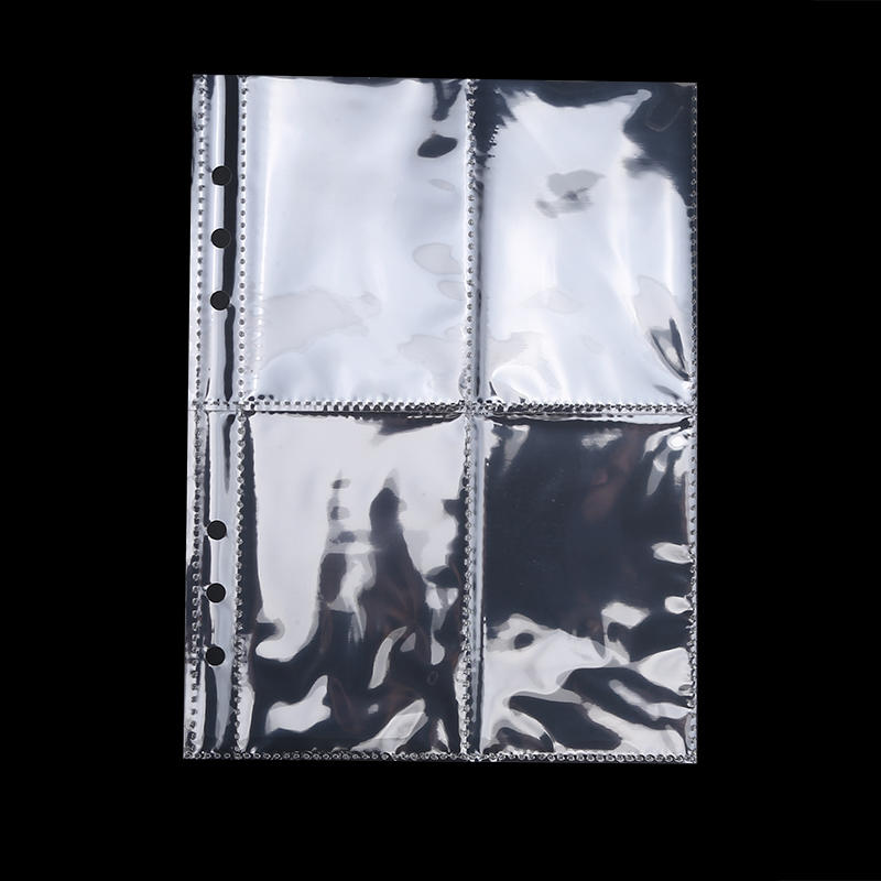 Обложка для блокнота на кольцах формата A5/A6, сменная, 25 листов, прозрачные протекторы для внутренних страниц планера