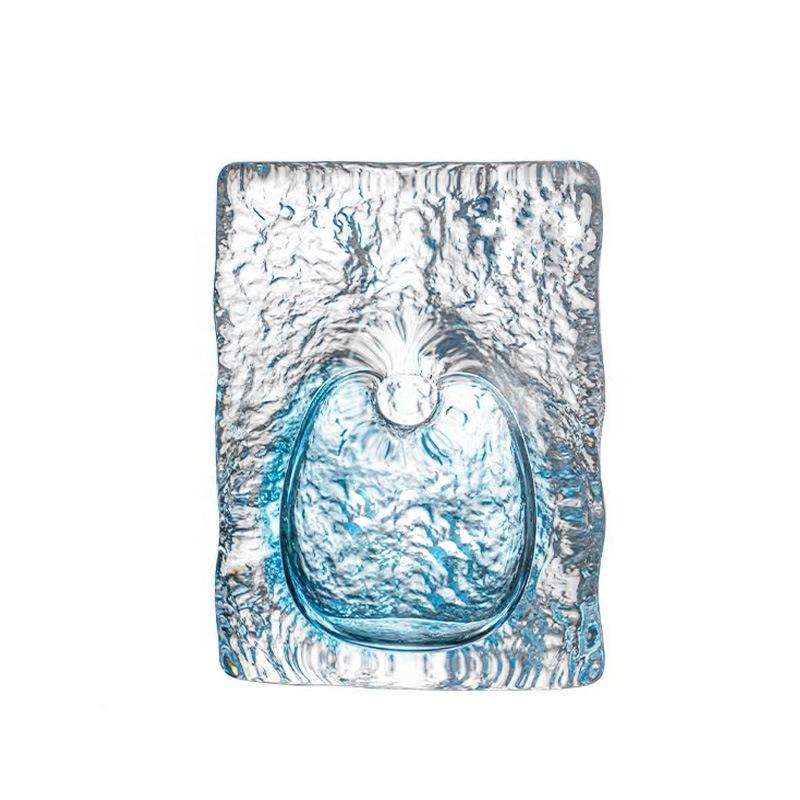 Хрустальная стеклянная ваза Прозрачные кубики льда Квадратная Хрустальная цветочная композиция Океан Гидропоника Террариум Вазы для цветов Горшки