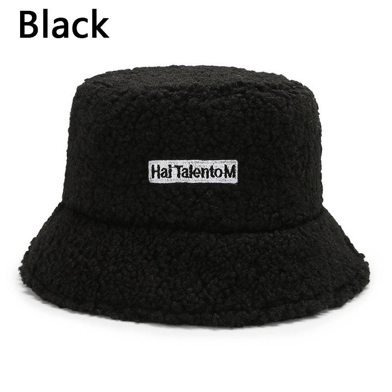 Женская модная ветрозащитная теплая шапка с вышитыми буквами, уличная плюшевая шапка, меховая шапка, осенняя женская шапка