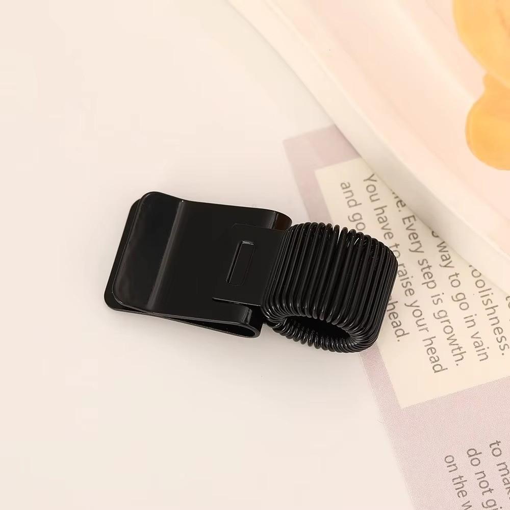 Multi-functional Spring Pen Clip Metal Pencil Holder Vintage Bookmark  Stationery Supplies