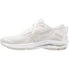 Wave Legacy Running Shoes for Wave Rider White X Silver X 2E Jogging, Marathon, Sports, Training, Lightweight, Sole, Women's, White, 23.5 Cm,