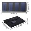 8W 5V USB Solar Panel Portable Folding Foldable Waterproof Power Bank Outdoor Camping Hiking Phone Charger Cells