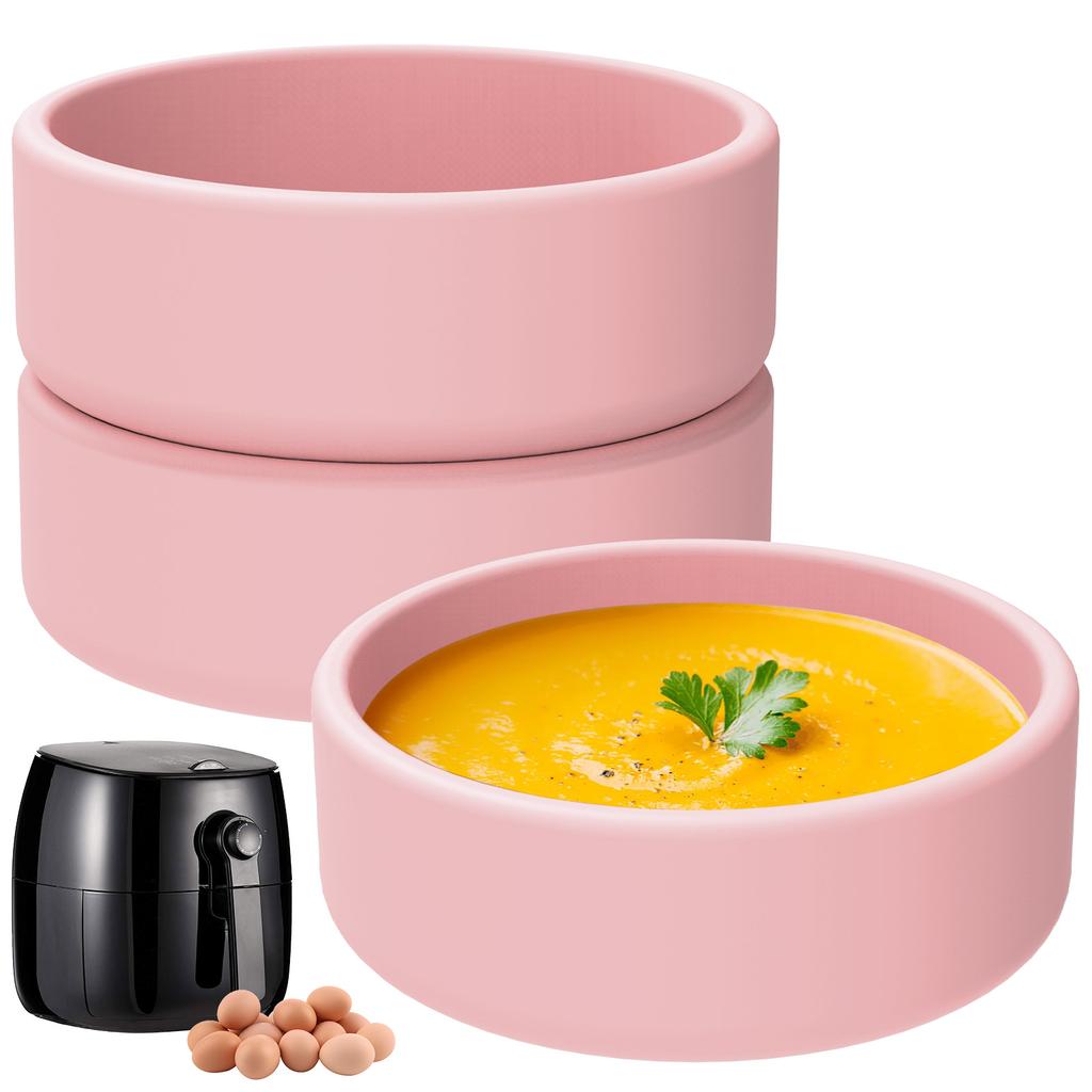3 шт. Форма для яиц для аэрофритюрницы, силиконовые чашки для пашотницы, антипригарная форма для варки яиц, микроволновая яйцеварка, чашка для яиц, формочка для приготовления закусок для духовки