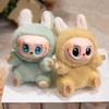 Soft Doll Labubu Cartoon Stuffed Anime Plushies Big Eyed Big Mouthed Monster Plushies Xmas Gifts Girl