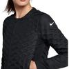 Nike Aeroloft однотонная беговая хлопковая куртка с длинным рукавом женская куртка черная 929133-010