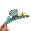 1pc New Dolphin Sea Star Shell Cute and Elegant Hairpin Texture Temperament Light Luxury Shark Clip