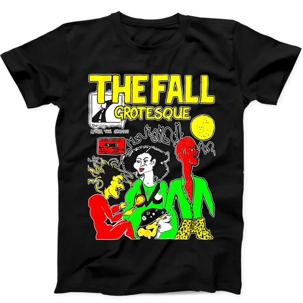 The Fall Grotesque Punk Rock Music Gift Black Tee T Shirt 419