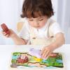 Montessori Wooden Toys 3D Puzzles Puzzle Board Animal Jigsaw Toys  Kindergarten Kids