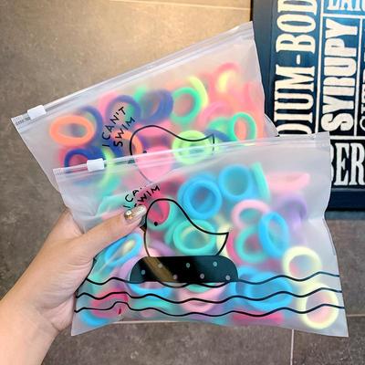 Разноцветные резинки для волос для взрослых и детей в наборе из 50 штук