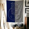 FC Porto poster Wall Hanging Printed Fabric Blanket Decorative Tapestries for Bedroom Living Room Home Decor