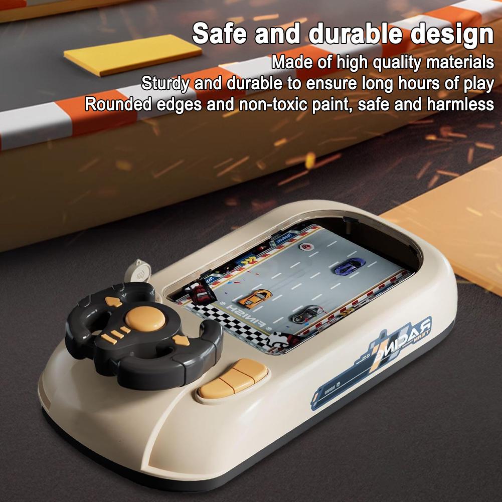 Children's Steering Wheel Driving Toys with Music Toddler Vehicle Electronic Simulation Racing Adventure Game Machine Kids Gift