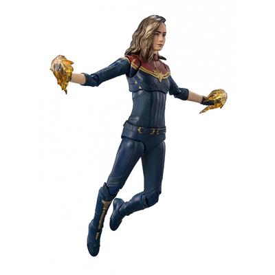 SHFiguarts Капитан Марвел (Чудеса) приблизительно. Подвижная фигура, окрашенная в цвет АБС и ПВХ, 150 мм.