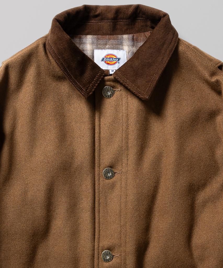 Dickies Шерстяная рабочая куртка Коричневая