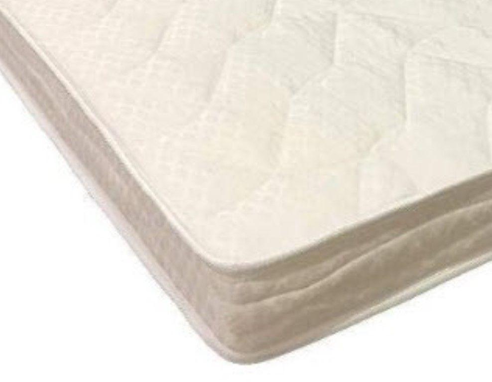 Very Firm Support Mattress Contact Side Memory Foam Alse 80x190 Cm Thickness 9 Cm - 5 Comfort Zones - High Density Polyurethane Latex Core