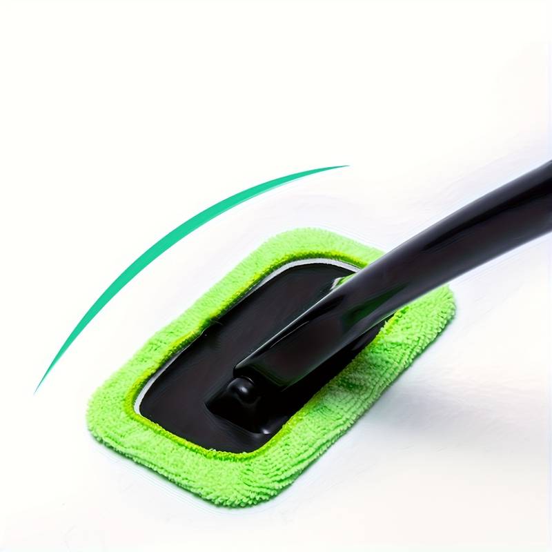 1pc, Long Handle Car Window Windshield Cleaner Brush Kit - Easy To Use Wipe Tool For Cleaning And Protecting Your Windshield