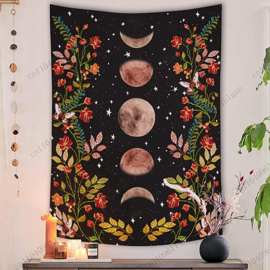 Mysterious Divination Style Bedroom Wall Tapestry - Mystical Culture Background Decoration Personalized Space Ornament