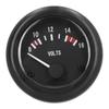 Морской вольтметр 12 В 52 мм 2,04 дюйма IP67 с индикатором Универсальный для яхты, автомобиля, дома на колесах
