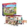 Sellerie Du Centre Équestre, Coffret Avec 85 Éléments Inclus Dont 1 Cheval Et 1 Personnage, Figurines Pour Enfants Dès 5 Ans -