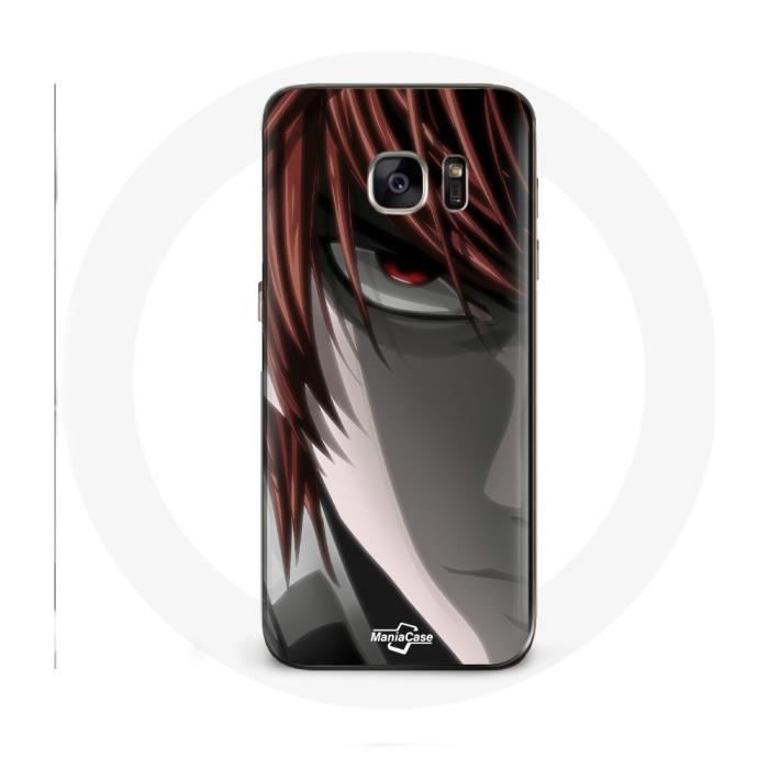 Case for Samsung Galaxy S6 Light Yagami Death Note Manga Anime