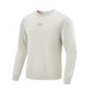 Ice Silk Quick-Dry Cool Comfortable Casual Simple Round Neck Long Sleeve Sweatshirt Men Sweatshirt Silver-Gray AWDV379-2