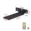 Kitchen Wall Mounted Shelf Support Right Angle Bracket Furniture Holder Desk Shelf Holder Hardware