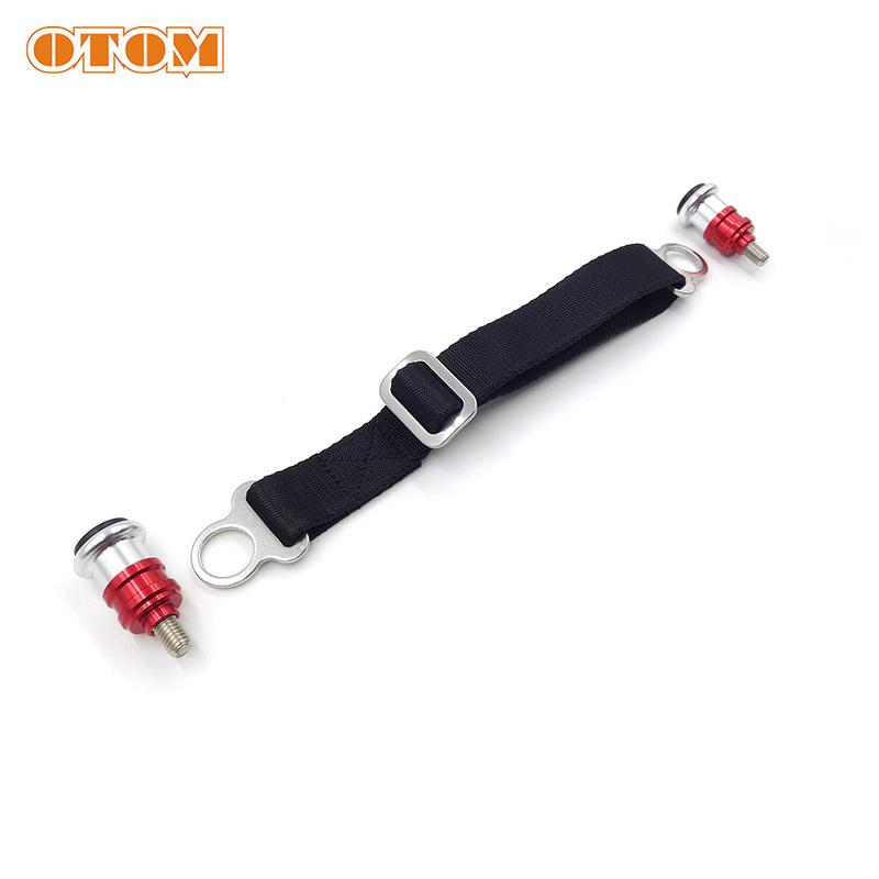 OTOM Rescue Belt Pull Strap Sling Motorcycle Bike Motocross Seat Adjustable Trailer Rope For KTM HONDA KAWASAKI SUZUKI YAMAHA C2