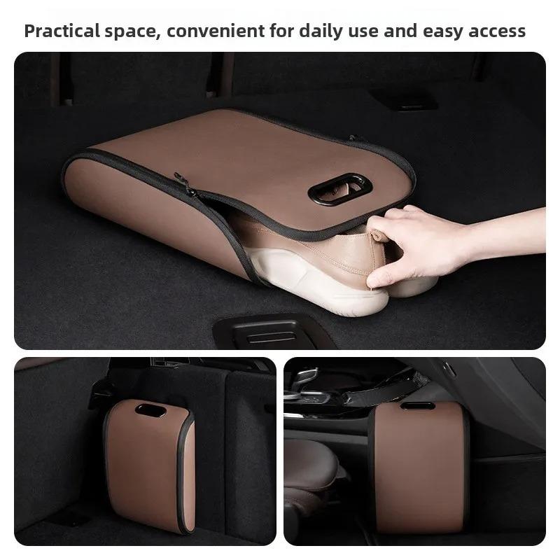 Car Shoe Box Shoe Artifact in The Car Car Co-pilot Shoe Storage Special Trunk Storage Car Supplies Car Organizer Car Gadget