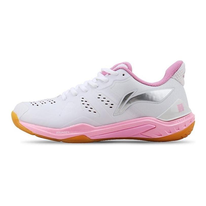 Li Ning Cool Shark Амортизирующие Дышащие Износостойкие Нескользящие Низкие Бадминтонные Кроссовки Женские AYAR034-2