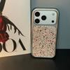 Корейский чехол Hyunya с цветочным принтом, подходящий для мобильного телефона Apple 16/17 Promax, IP15pro, с эпоксидным покрытием, защита от конденсата, набор 14plus