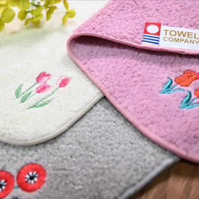 TOWEL COMPANY Имабари Полотенце Носовой платок [Все 13 видов] 22x22см Подарок Вышитый Цветочный Ботанический сад