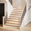 Wooden Stair Treads 2 pcs. Unfinished 110 x 25 x 2 cm Solid Oak Wood