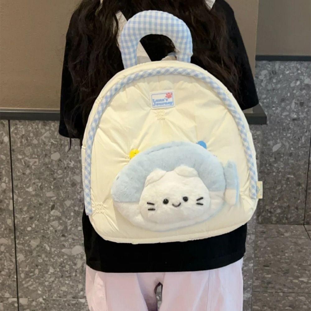 Портативные сумки с изображением животных из мультфильмов, рюкзаки для девочек из мультфильмов, простые студенческие рюкзаки для колледжей