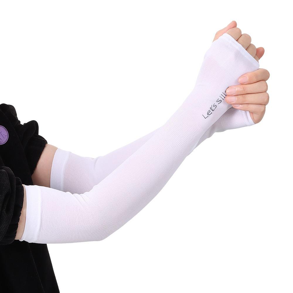 Summer Cooling Sun Protection Sleeves Breathable Driving Sleeves Cycling Sun Protection Arm Muffs