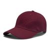 New Pure Cotton Soft Top Baseball Cap for Women Spring and Summer Sun Protection Baseball Cap for Men Outdoor Solid Color Light Plate Sun Hat
