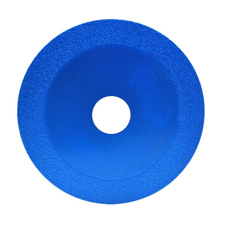 100 мм режущий диск для стекла, керамический кристалл, алмазная пила, нефритовое режущее лезвие для бутылки вина, шлифовальное лезвие для снятия фаски, режущий диск для стекла