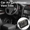 Передняя вентиляционная решетка кондиционера для Toyota 4Runner 1996-2002, Черная пластиковая решетка воздуховода, Запчасть для интерьера автомобиля, Заменяет 55063-35030