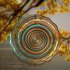10 Inch Hanging Wind Spinner with 360 Rotating Hook Outdoor Wind Chime for Garden Balcony Yard Decor Spring Summer Art Decor