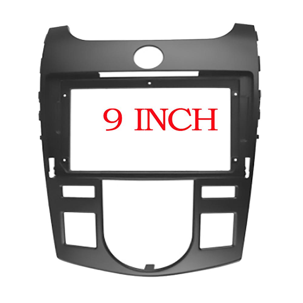 Автомобильная радиоприборная панель для KIA FORTE MANUAL AC 9-дюймовый экран приборная панель приборная панель установка переоборудование крепление