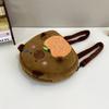 Soft Capyabra Plush Bag Plush Cartoon Doll Bag Storage Bag Capyabra Backpack  Girls
